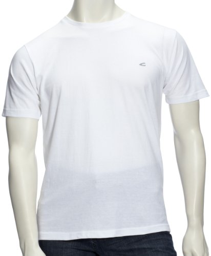Camel Active round-neck 1/ 2 2-pack 009087 Herren Shirts/ T-Shirts, Gr. 48 (S), Wei&szlig; (Whit Preisvergleich