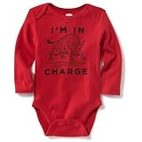 オールドネイビー OLD NAVY/ グラフィックボディスーツ ハウス ロンパース長袖 18～24ヶ月【並行輸入】