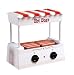 Nostalgia Electrics HDR-565 Old-Fashioned Hot-Dog Roller with Griddle