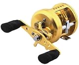 Daiwa Round Profile Baitcast Reel, Left Hand Retrieve