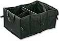 Astra Depot M25-025-1 Foldable Cargo Storage Box with Rope Handles, 60 x 40 x 26cm, Black