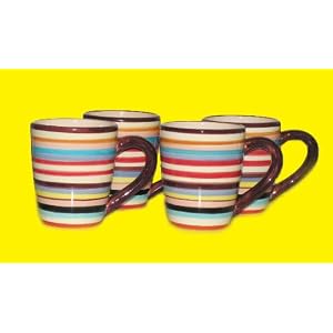TV Series Two and a Half (2-1 2) Men Coffee Mugs (Set of 4) by Tabletops