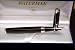 Waterman - Exception: Slim Black ST Fountain-Pen, Silver Trims, Solid Gold Rhodium Plated 18KT Broad Nib.