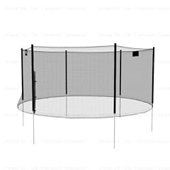 Sicherheitsnetz � 430 cm, 6 gepolsterte Stangen * Version 2012