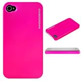 CaseCrown Apple iPhone 4 and 4S Metallic Slim Case - Pink (Fits AT&T, Sprint and Verizon iPhone 4 and 4S)