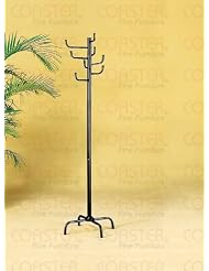 Buy Coaster Coat Racks 8 Hook Coat Rack in Black Finish by Coaster
