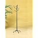Coater Coat Racks 8 Hook Coat Rack in Black Finish