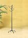 Coaster Coat Racks 8 Hook Coat Rack in Black Finish