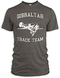 Vintage Distressed Gibraltar Track & Field Tri-Blend T-Shirt