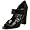 Two Lips Women's Decco Mary Jane Pump,Black,8 M US