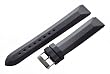 Black Rubber 20mm Watch Band Fits Philip Stein Large Size 2 (With Built in Quick Release Pins) !!!! by Clockwork Synergy, LLC
