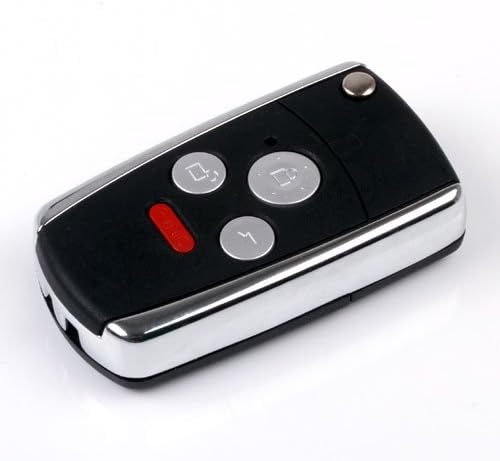 3 Buttons Folding Remote Key Case Key Replacement With Panic Buttons Fit for Honda Accord CRV Civic Pilot