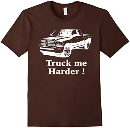 Men's Truck me harder ! T-Shirt 3XL Brown