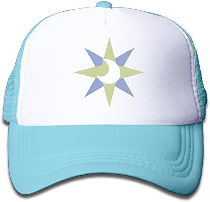 Moon Star Star Children's SkyBlue Cartoon Sprots Adjustable Baseball Cap For Boys