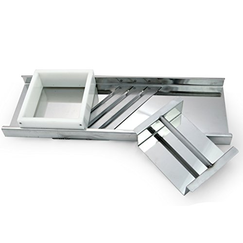 TSM Products Harvest Fiesta Stainless Steel Cabbage Shredder, Large