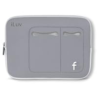 iLuv 9.7 Inch Neoprene Sleeve for iPad and iPad 2 - Grey