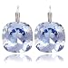 Ohrringe mit SWAROVSKI ELEMENTS - Farbe Silber Provence Lavender
