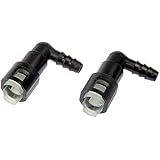 Dorman 800-081 Fuel Line Quick Connector for 5/16 In. Steel to 5/16 In. Nylon Tubing, Pack of 2