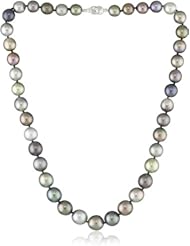 TARA Pearls Tahitian Multicolor 10.9x8.2mm Pearl Necklace