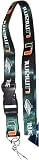 MIAMI HURRICANES BREAKAWAY VELCRO NYLON LANYARD