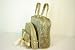 Cosmetic Weekender Toiletry Travel Case/Bag 3pc Set ~ Black/Beige In Color