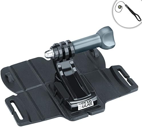 Industrial Hold Adhesive Compact Camera Mount with Tripod Adapter by USA Gear - Works With Panasonic Lumix TS6 , Sony Cyber-shot DSC-HX90V and More