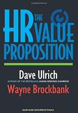 The Hr Value Proposition