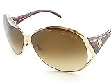 New Roberto Cavalli Ore RC 333-S 333S 772 Brown-Red/Gold Sunglasses Gradient Brown Lens Size: 65-12-130