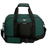 " 18"" 600D Green Sport Bag"