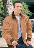 Big Mens Sequoia Heavyweight Jacket with Corduroy Collar by TR Gold (Big & Tall and Regular Sizes)