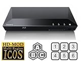 SONY 1100 HD-ICOS(TM) Multizone BD A/B/C All Region DVD 1 2 3 4 5 6 7 8 PAL/NTSC Blu ray Disc Player - 1 USB, 1 HDMI, 1 COAX, 1