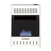 Pro-Com Dual Fuel Blue Flame Wall Heater