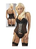 Corsage Set Schwarz