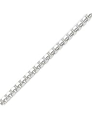 Sterling Silver 5.20mm Round Box Chain - 18 Inch
