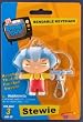 Family Guy Aviator Stewie Bendable Key Chain