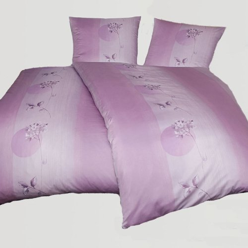 Janine Design Monza 3764/05 Mako-Satin Bettw&auml;sche Gr&ouml;&szlig;e 135/200 und 80/80 cm