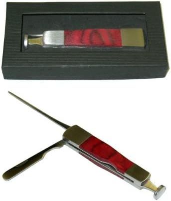 Oak Handle Tobacco Pipe Tamper Reamer Poker Scraper Tool by Old Road Tobacco