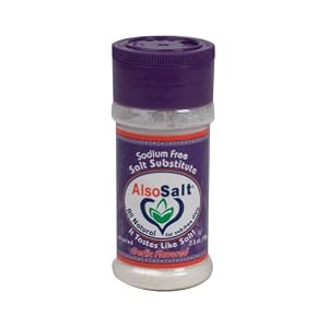 Also Salt, Alsosalt Garlic, 2.5-Ounce (6 Pack) by Also Salt