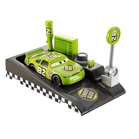 Disney/Pixar Cars Pit Race-Off Shiny Wax Launcher