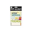 Soft Spoken Themed Embellishments - Another Day of High School Ss-783