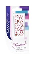Elegant Touch Dimensional Nail & Toe Art Flower Power