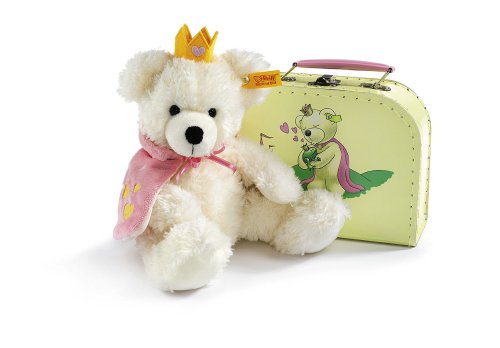Teddy Bear Princess Plush Toy in Suitcase: Great Holiday Gift Idea for Girls 