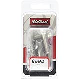 Edelbrock 8594 PLATED INTK BOLT KIT FOR 2191