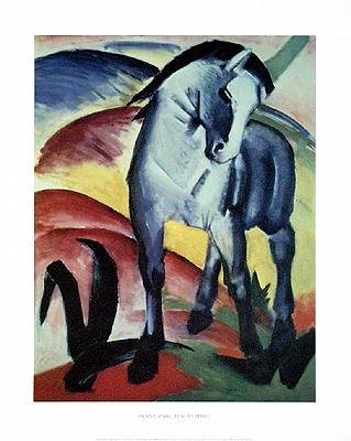 Cover image : Blaues Pferde by Franz Marc - Fine Art Print / Poster - 15.75 x 19.75