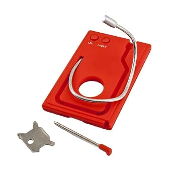 Multifunction Pocket Sized LED Magnifier Tool