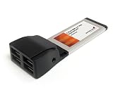 StarTech.com 4 Port ExpressCard Laptop USB 2.0 Adapter Card (EC400USB)