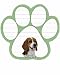 Beagle Dog Paw Magnetic Note Pads