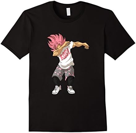 Men's Goku Rose God Dab Shirt Medium Black