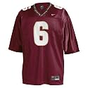Nike Florida State Seminoles (FSU) #6 Youth Garnet Replica Football Jersey