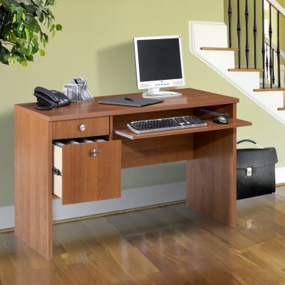 Buy Cheap MFI/Nexera Nexera Essentials 48-Inch Computer Desk with File Drawers - Cappuccino
